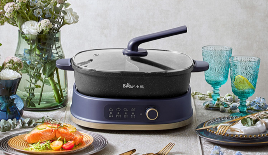 必发365分体鸳鸯电暖锅